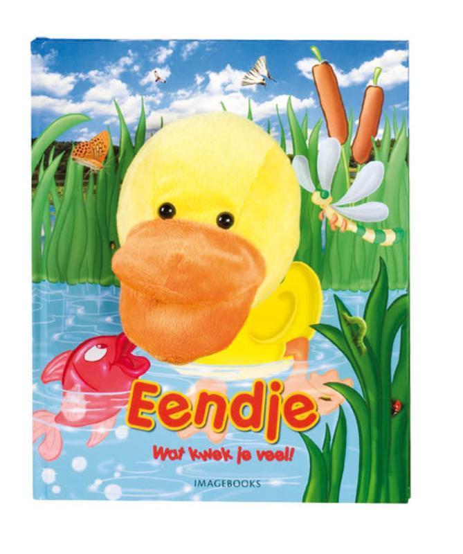 Eendje, wat kwek je veel! / Handpopboek 9789059645776, Boeken, Kinderboeken | Baby's en Peuters, Gelezen, Verzenden