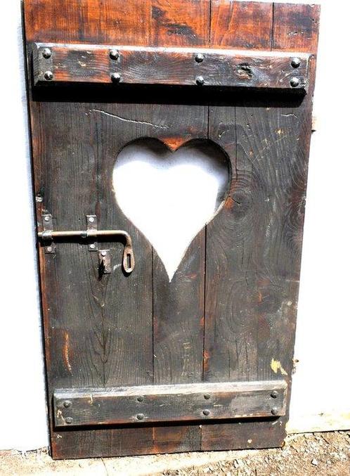 Porte - XIXe siècle - porte coupe-feu, Antiek en Kunst, Antiek | Overige Antiek