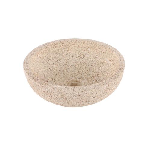 Waskom Differnz Trico Terrazo Bruin/Beige 40 cm, Doe-het-zelf en Bouw, Sanitair, Overige typen, Nieuw, Ophalen of Verzenden