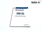 Instructie Boek Suzuki RM 125 2000-2003 (RM125), Motoren, Gebruikt