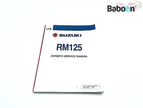 Instructie Boek Suzuki RM 125 2000-2003 (RM125), Motos, Pièces | Suzuki, Envoi