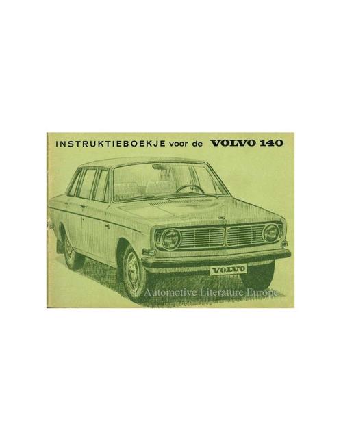 1969 VOLVO 140 INSTRUCTIEBOEKJE NEDERLANDS, Autos : Divers, Modes d'emploi & Notices d'utilisation