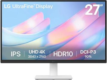 LG - Ultra HD 4K Monitor - 27 inch - Zwart, Verzenden