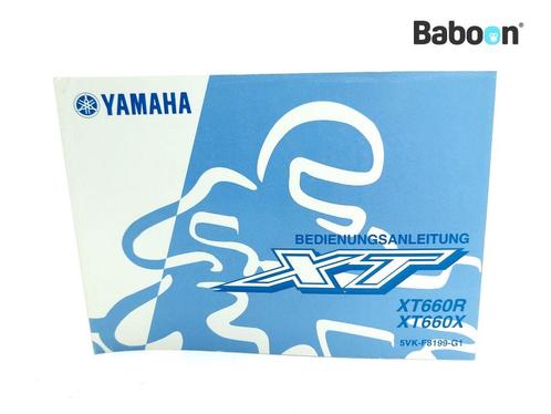 Livret dinstructions Yamaha XT 660 R 2004-2014 (XT660R), Motoren, Onderdelen | Yamaha, Verzenden