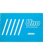 1987 FIAT UNO INSTRUCTIEBOEKJE NEDERLANDS, Auto diversen, Handleidingen en Instructieboekjes