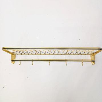 Porte-manteau - Aluminium, Laiton - garde-robe