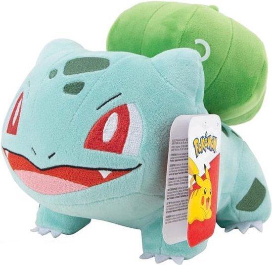 Jazwares Pokémon Knuffel Figure Bulbasaur 20 cm Knuffeles, Kinderen en Baby's, Speelgoed | Knuffels en Pluche, Nieuw, Verzenden