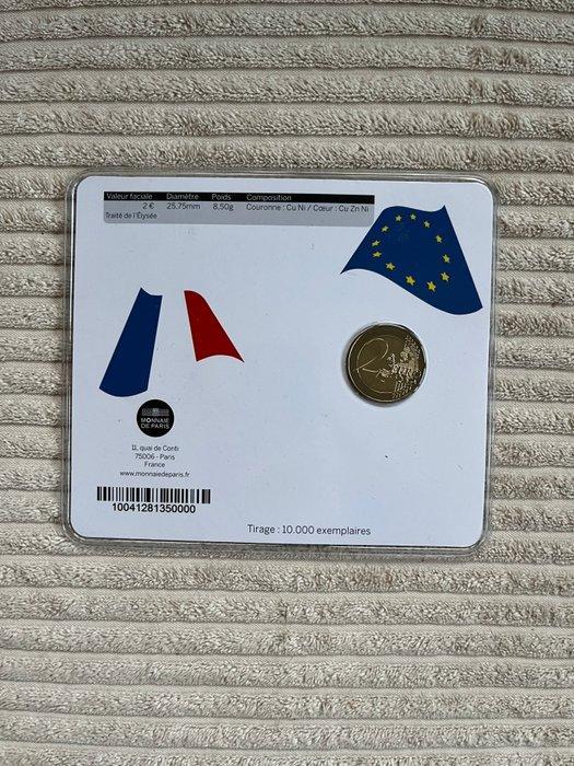 Frankrijk. 2 Euro 2013 Traité de LElysée (Zonder, Postzegels en Munten, Munten | Europa | Euromunten