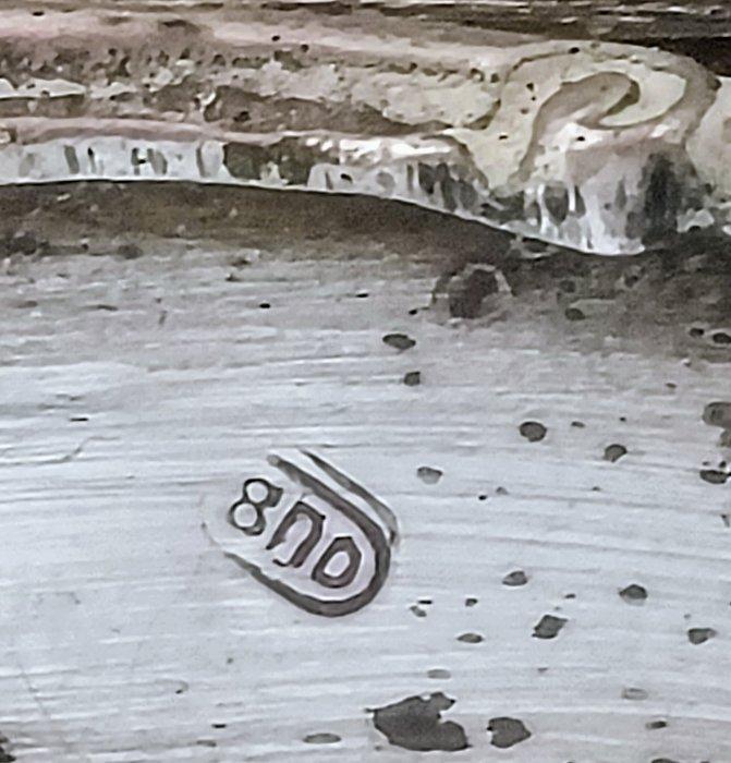 Collectable Novelty Wheelbarrow and oval - Zoutvat (2) -, Antiek en Kunst, Antiek | Zilver en Goud