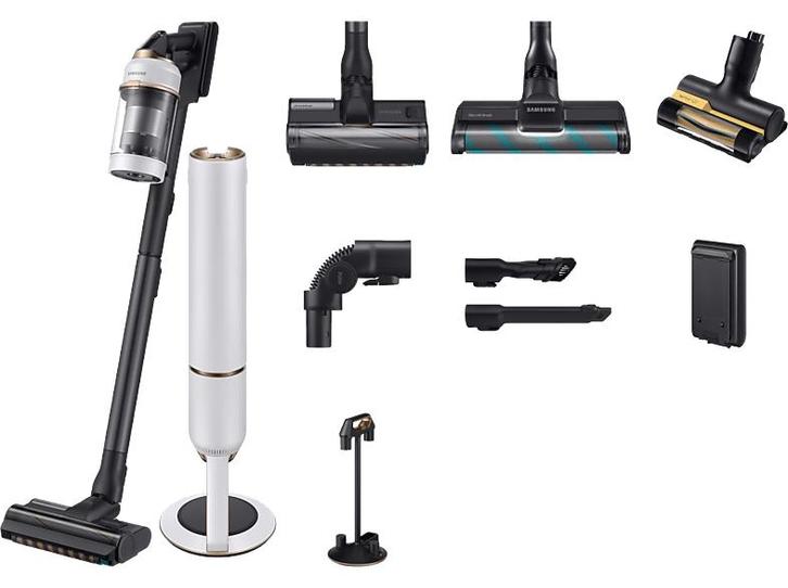 Samsung -  Bespoke Jet™ Plus Misty White - Wit, Electroménager, Aspirateurs, Envoi