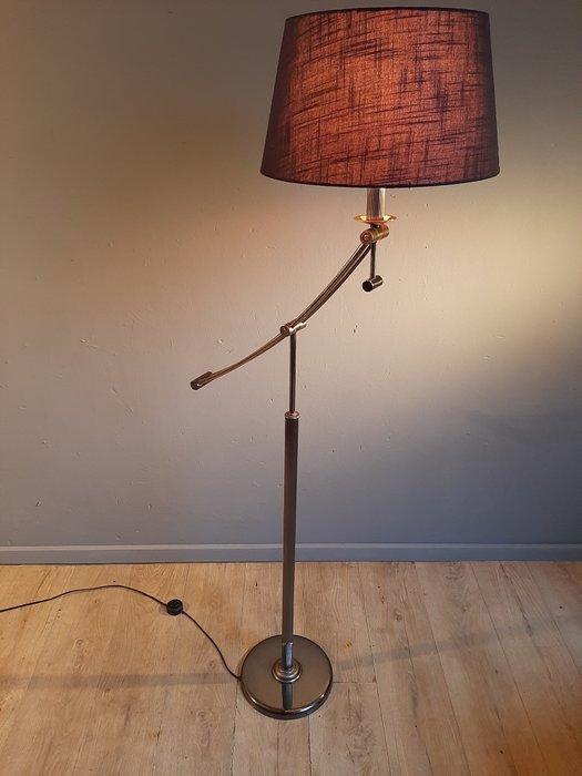 Staande lamp - Hefboom - Knikarm - Metaal, Antiek en Kunst, Curiosa en Brocante