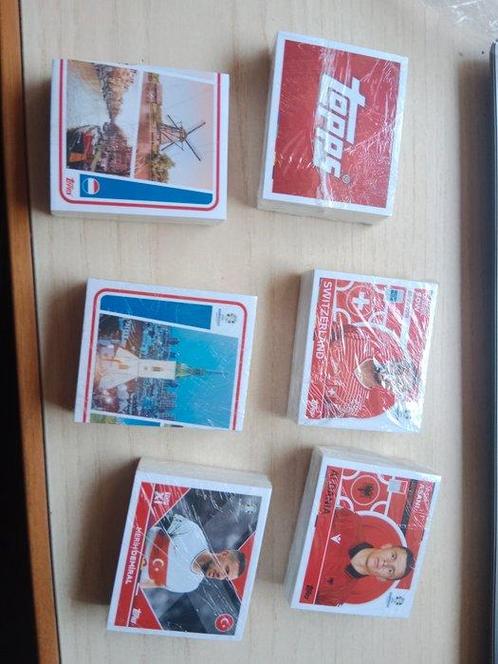 2024 Topps UEFA Euro Stickers Topps - 1 Ensemble complet, Verzamelen, Stickers