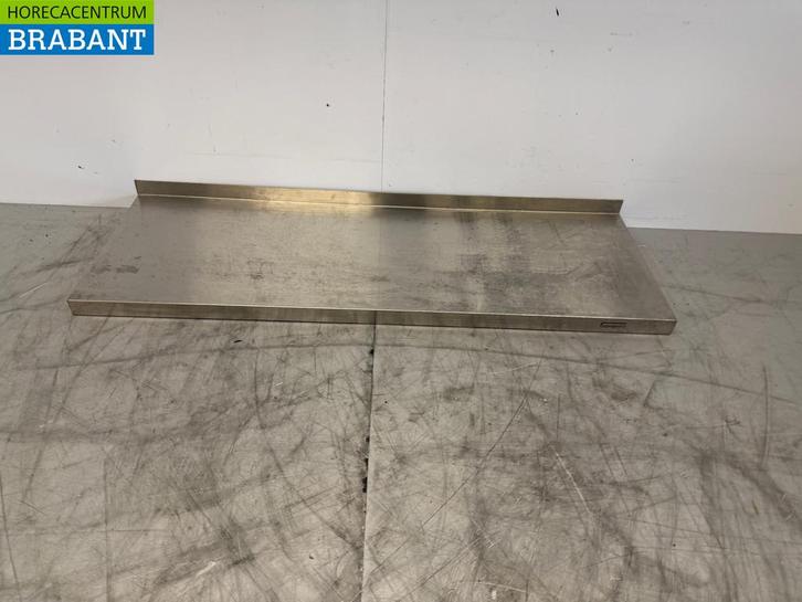 Étagère murale en acier inoxydable 120 x 40 cm Restauration, Articles professionnels, Horeca | Autre, Envoi