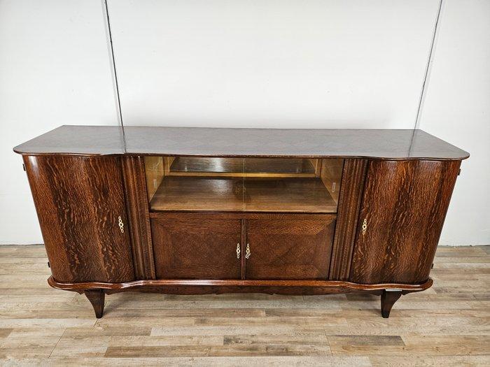 Credenza - Art Deco buffetkast in eikenhout voor de eetkamer, Antiek en Kunst, Kunst | Designobjecten