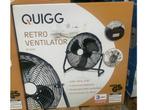Veiling - Retro ventilator 30cm zwart, Elektronische apparatuur, Ventilatoren, Nieuw