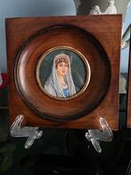 Franse school (XIX) - Coppia di miniature – Giuseppina
