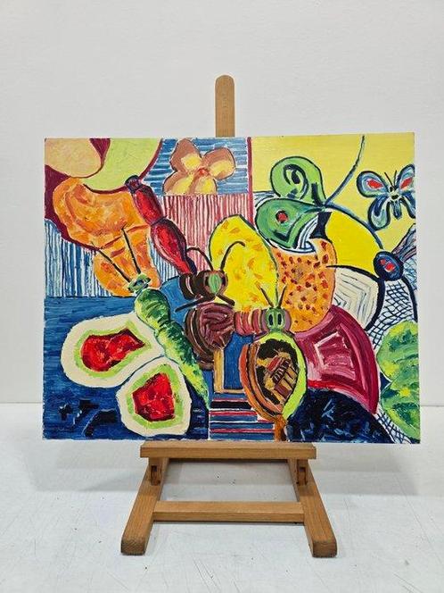Europese school (XX) - Ornamento vivo, Antiek en Kunst, Kunst | Schilderijen | Klassiek