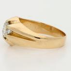 Ring - 18 karaat Geel goud - 0.60ct. tw. Diamant, Nieuw