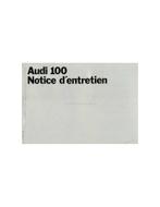 1969 AUDI 100 INSTRUCTIEBOEKJE FRANS, Auto diversen, Handleidingen en Instructieboekjes