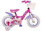 Disney Minnie Cutest Ever! Kinderfiets - Meisjes - 12 inch -, Verzenden, Zo goed als nieuw