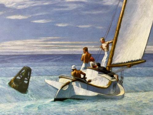Edward Hopper (1882-1967) - Ground Swell, 1939, Antiek en Kunst, Antiek | Overige Antiek