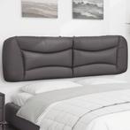 vidaXL Hoofdbordkussen 180 cm kunstleer grijs, Huis en Inrichting, Slaapkamer | Bedden, Verzenden, Nieuw