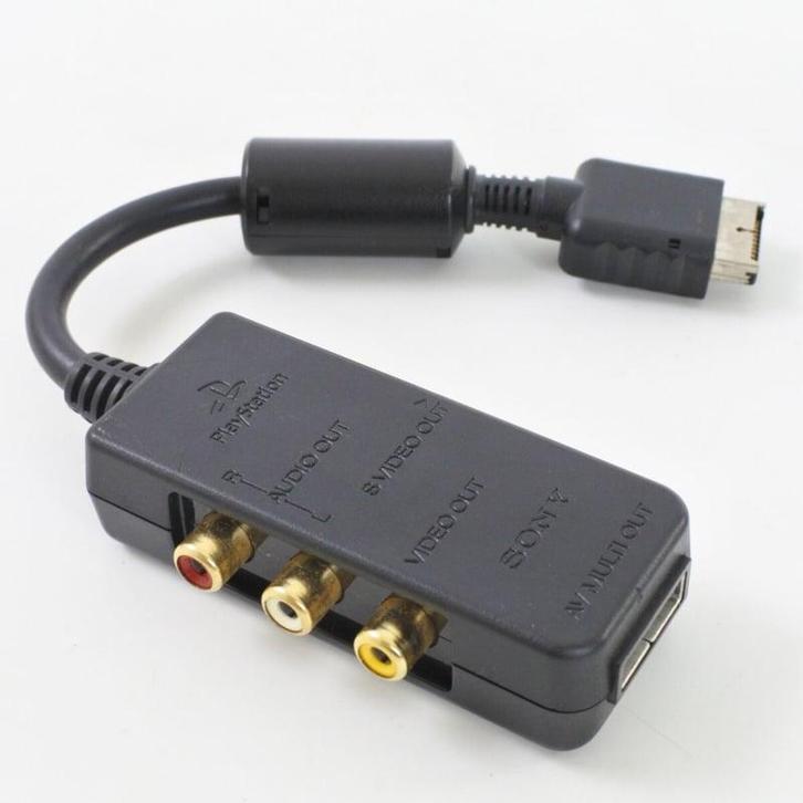 Sony AV Adaptor Origineel SCPH 10130 (PS2 Accessoires), Consoles de jeu & Jeux vidéo, Consoles de jeu | Sony PlayStation 2, Enlèvement ou Envoi