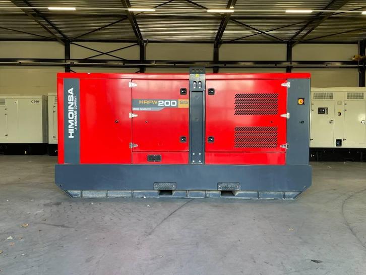 Himoinsa HRFW-200S5 - 200 kVA Stage V - DPX-12637, Zakelijke goederen, Machines en Bouw | Aggregaten, Ophalen of Verzenden