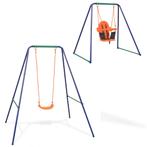 vidaXL Schommel voor peuters 2-in-1 oranje, Kinderen en Baby's, Verzenden, Nieuw