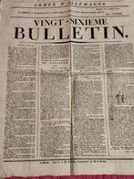 Document - [Napoléon – Campagne De 1809] - Vingt-Sixième, Antiek en Kunst