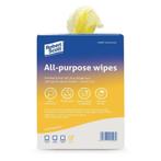 Multifunctionele antibacteriële doekjes geel | 200 stuks |, Verzenden, Nieuw in verpakking