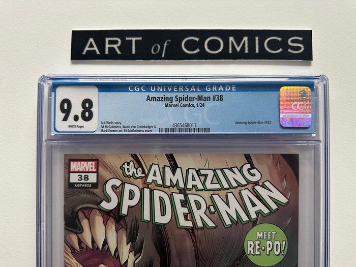 The Amazing Spider-Man (Vol. 6) #38 - CGC 9.8 - 1 Graded, Boeken, Strips | Comics