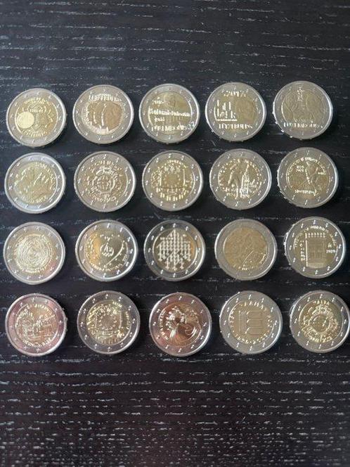 Europe. 2 Euro 2009/2024 (20 moedas)  (Sans Prix de Réserve), Postzegels en Munten, Munten | Europa | Euromunten