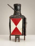 Lanterne - Métal, Verre - Lampe daiguillage ferroviaire