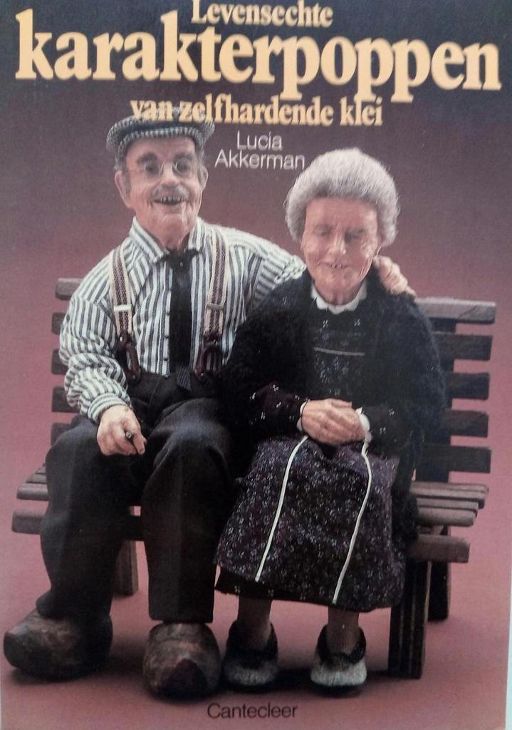 Levensechte karakterpoppen van zelfhardende klei, Boeken, Hobby en Vrije tijd, Gelezen, Verzenden