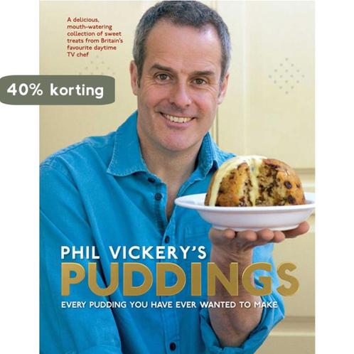 Phil Vickerys Puddings 9781847376831 Phil Vickery, Boeken, Overige Boeken, Zo goed als nieuw, Verzenden