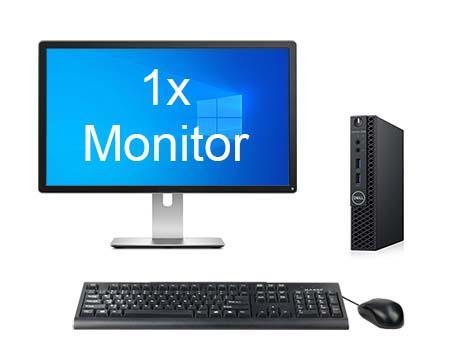 Dell OptiPlex 3060 Micro i5 8e Gen incl. 1 Monitor + 2 jaar, Informatique & Logiciels, Ordinateurs de bureau, Enlèvement ou Envoi