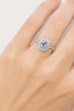 Zonder minimumprijs - Ring - 18 karaat Witgoud Diamant, Nieuw