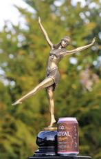 Sculpture, the dancer of palmyra - 49 cm - marbre de, Antiek en Kunst