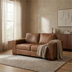 Leren bank Enjoy - 2 zits, Huis en Inrichting, Zetels | Zetels, 150 tot 200 cm, Nieuw, Ophalen of Verzenden, Modern