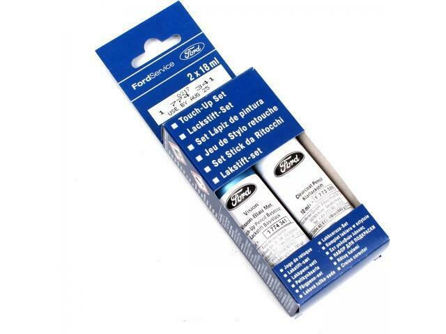 ORIGINEEL Ford Verf Pennenset VISION BLUE-METALLIC + Blanke, Auto diversen, Autogereedschap, Ophalen of Verzenden