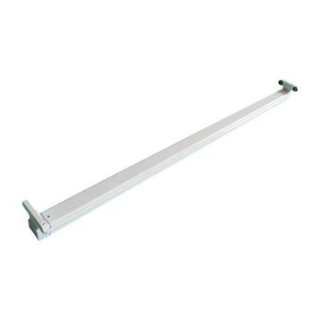 TL ARMATUUR - 120cm - Aluminium - Voor Dubbele LED TL buis