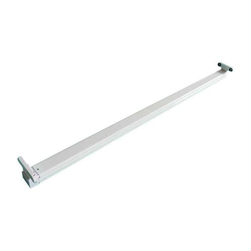 TL ARMATUUR - 120cm - Aluminium - Voor Dubbele LED TL buis, Maison & Meubles, Lampes | Lampes en vrac, Enlèvement ou Envoi