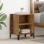 vidaXL Nachtkastje Oud Hout 40x30x50 cm Gefabriceerd Hout, Huis en Inrichting, Verzenden, Nieuw
