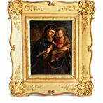Italiaanse school (XVIII) - Madonna mit Jesuskind, Antiek en Kunst