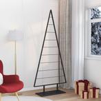 vidaXL Metalen kerstboom met standaard Zwart 210 cm Staal, Diversen, Verzenden, Nieuw