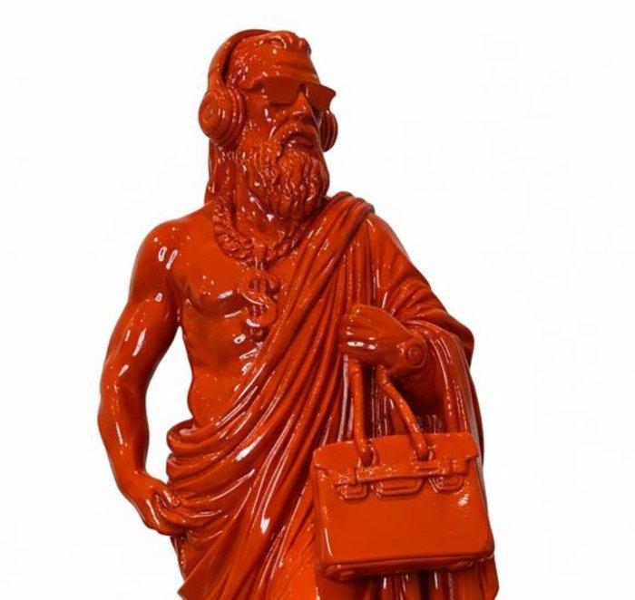 Christian Ferrari (1971) - In God We Trust  Rouge Passion, Antiquités & Art, Art | Objets design