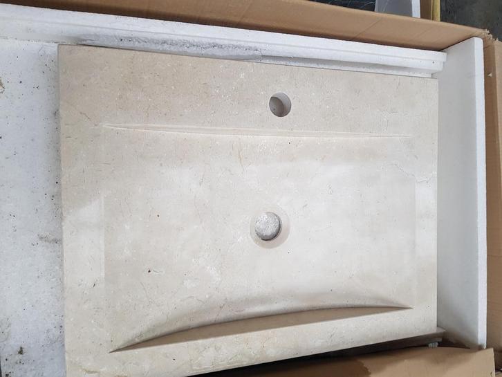 Evier massif Marfil 60x45x7,5 cm liquidation stock, Doe-het-zelf en Bouw, Sanitair, Ophalen