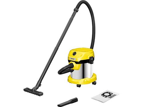 Karcher -  Alleszuiger WD 2 (wd2plusv 15/4/18) - Geel, Elektronische apparatuur, Stofzuigers, Nieuw, Minder dan 1200 watt, Verzenden