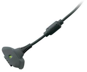 Microsoft Xbox 360 Play & Charge Kabel-Zwart (Xbox 360), Ophalen of Verzenden